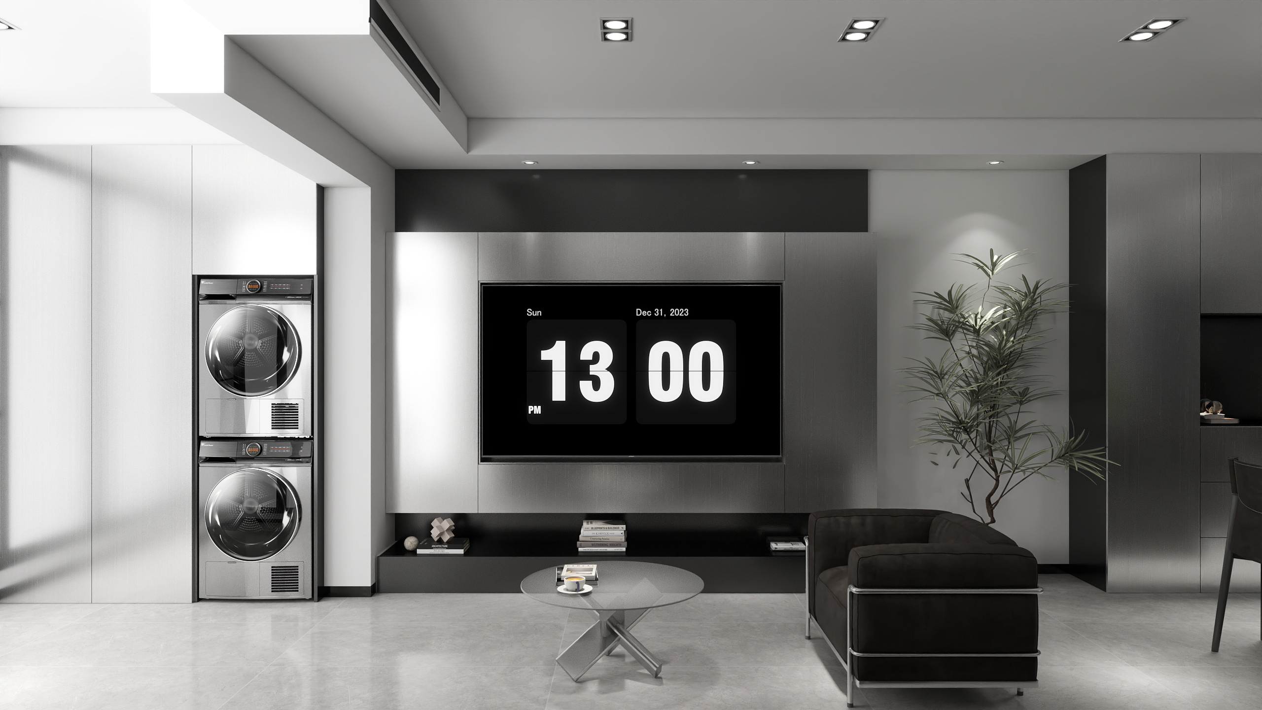 范常灿-86㎡金属风-装修设计方案