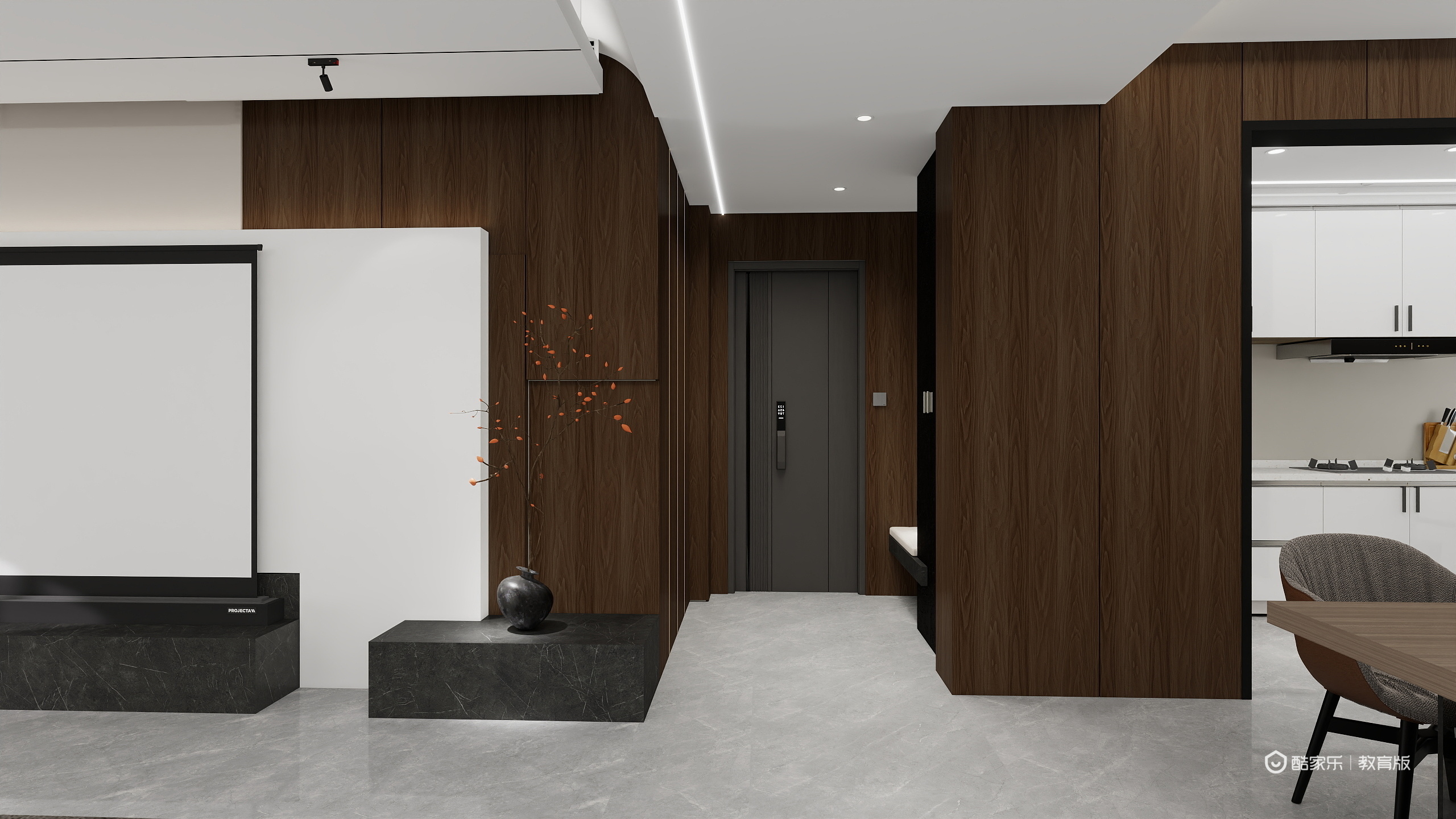 群核甄选-极简轻奢 1-装修设计方案