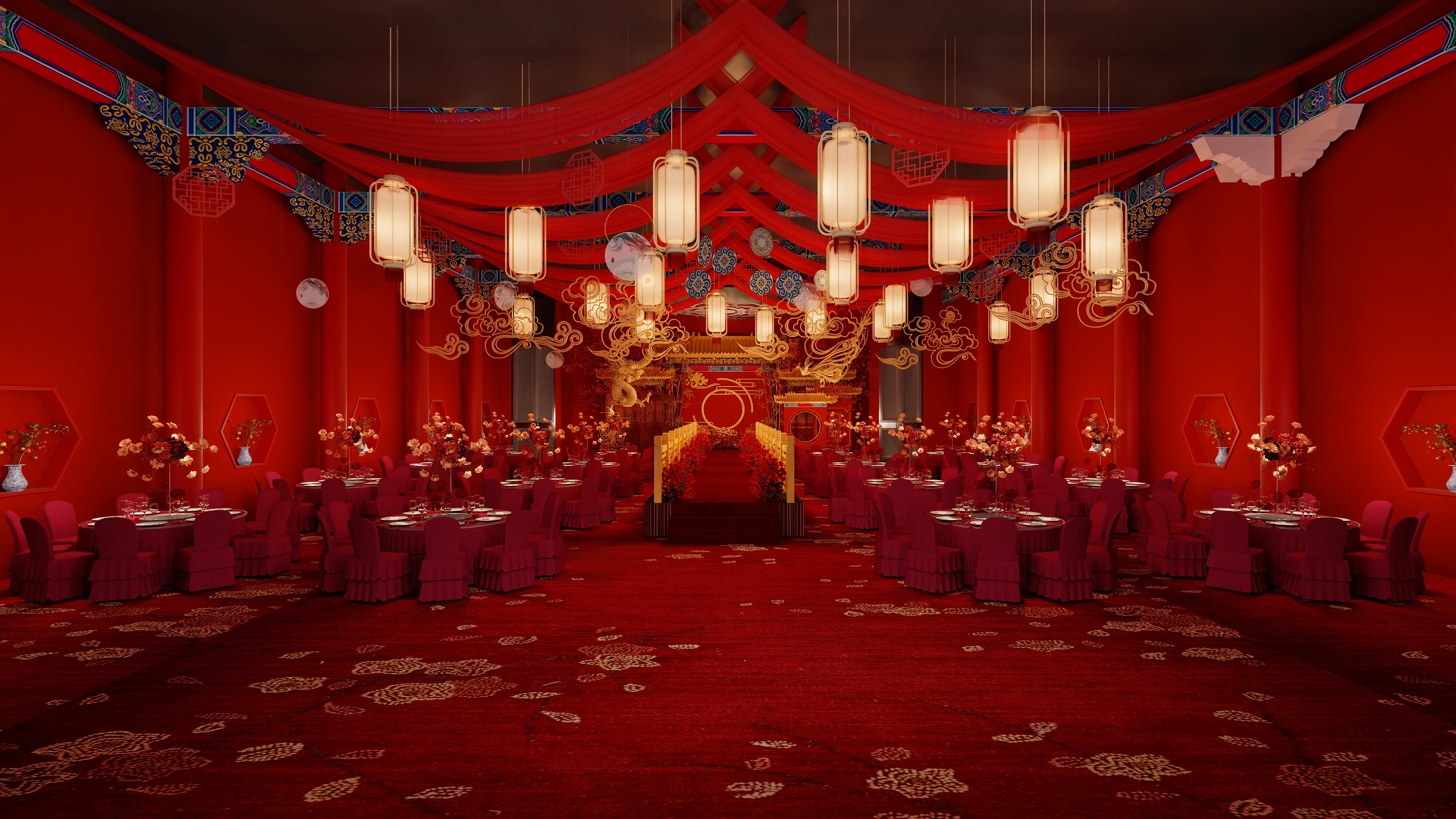 线上云展厅-新中式婚礼-副本-装修设计方案