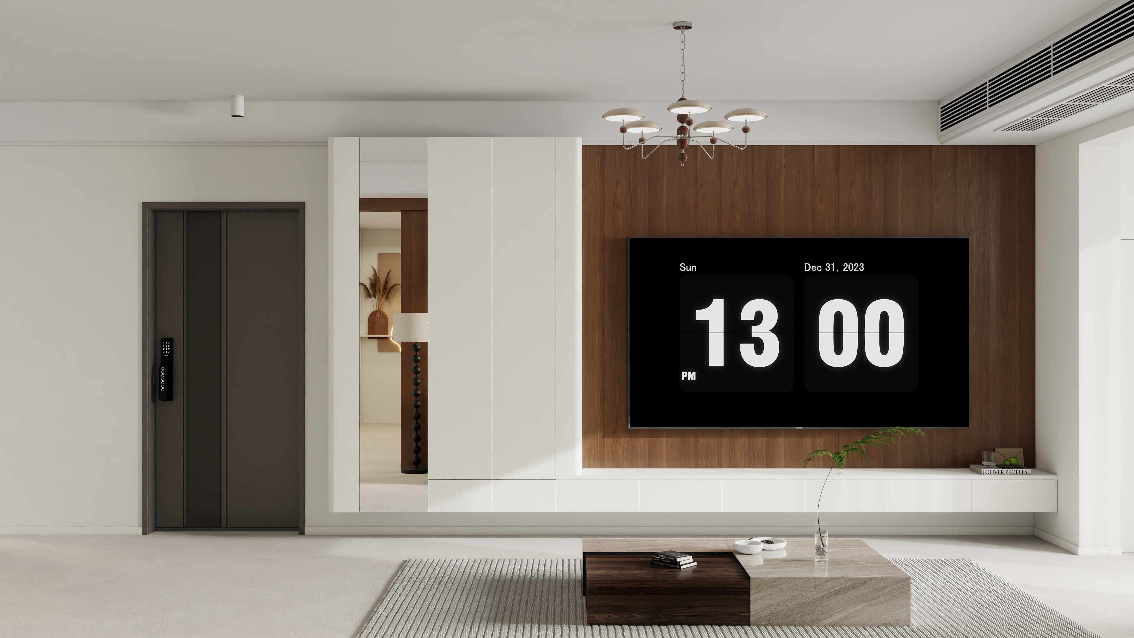 设计师珂源-康馨家园侘寂128㎡4室装修效果图