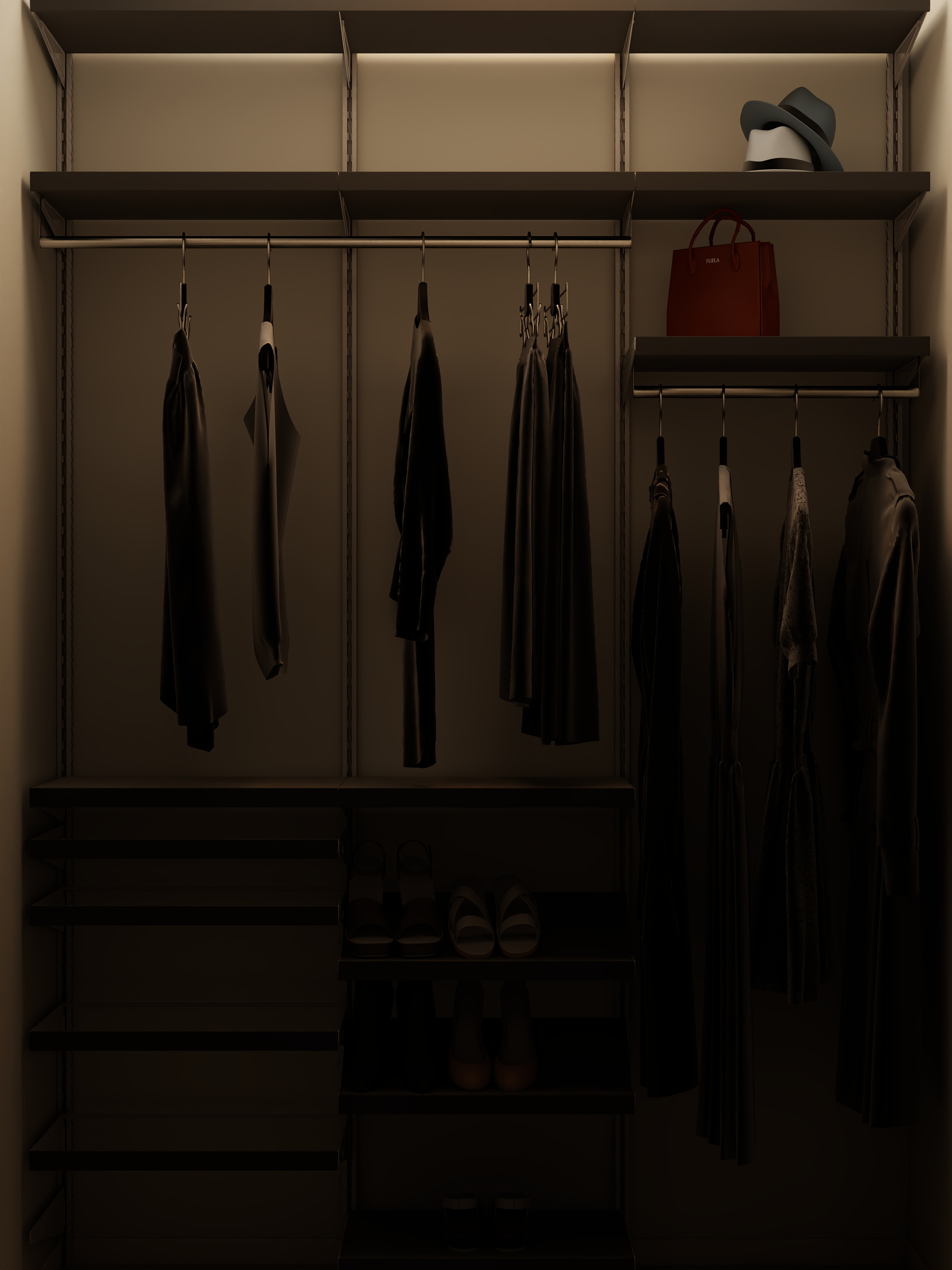 设计师珂源-康馨家园侘寂128㎡4室装修效果图