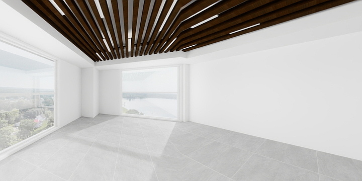 湖南代代相传装饰有限公司-办公楼读书室-装修设计方案