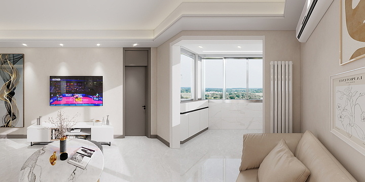 彦匠装饰一匡设计-铁路小区127室3楼-装修设计方案