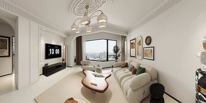 室内设计表现~-金水湾6-2302-装修设计方案