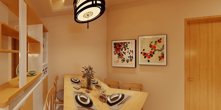 春晓之梦-原木奶油风格设计方案2-装修设计方案