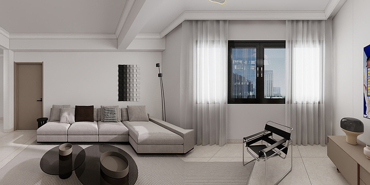 宸一设计-个旧·恒源小区506号-装修设计方案