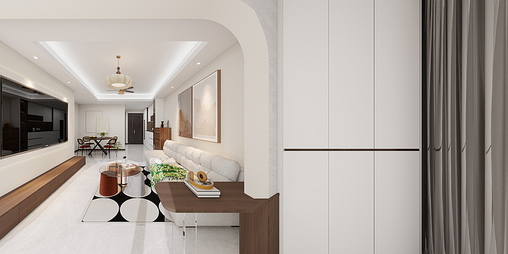 全案定制S-璟园一期G8-1602-装修设计方案