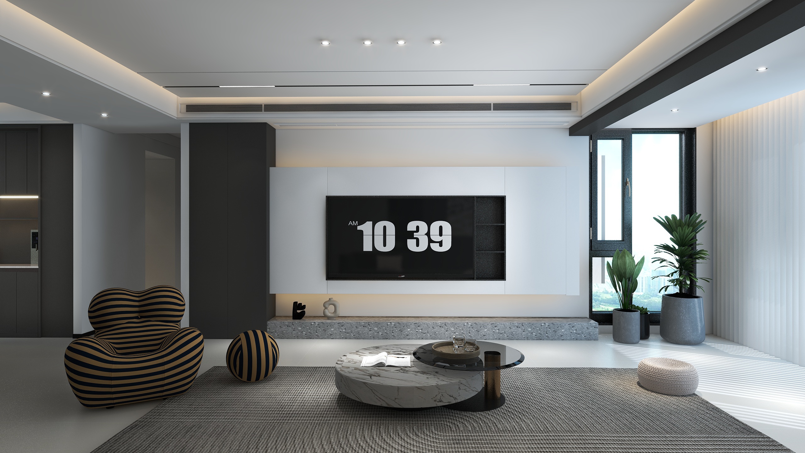 元江玉龙装饰-书香雅苑154㎡3室-装修设计方案