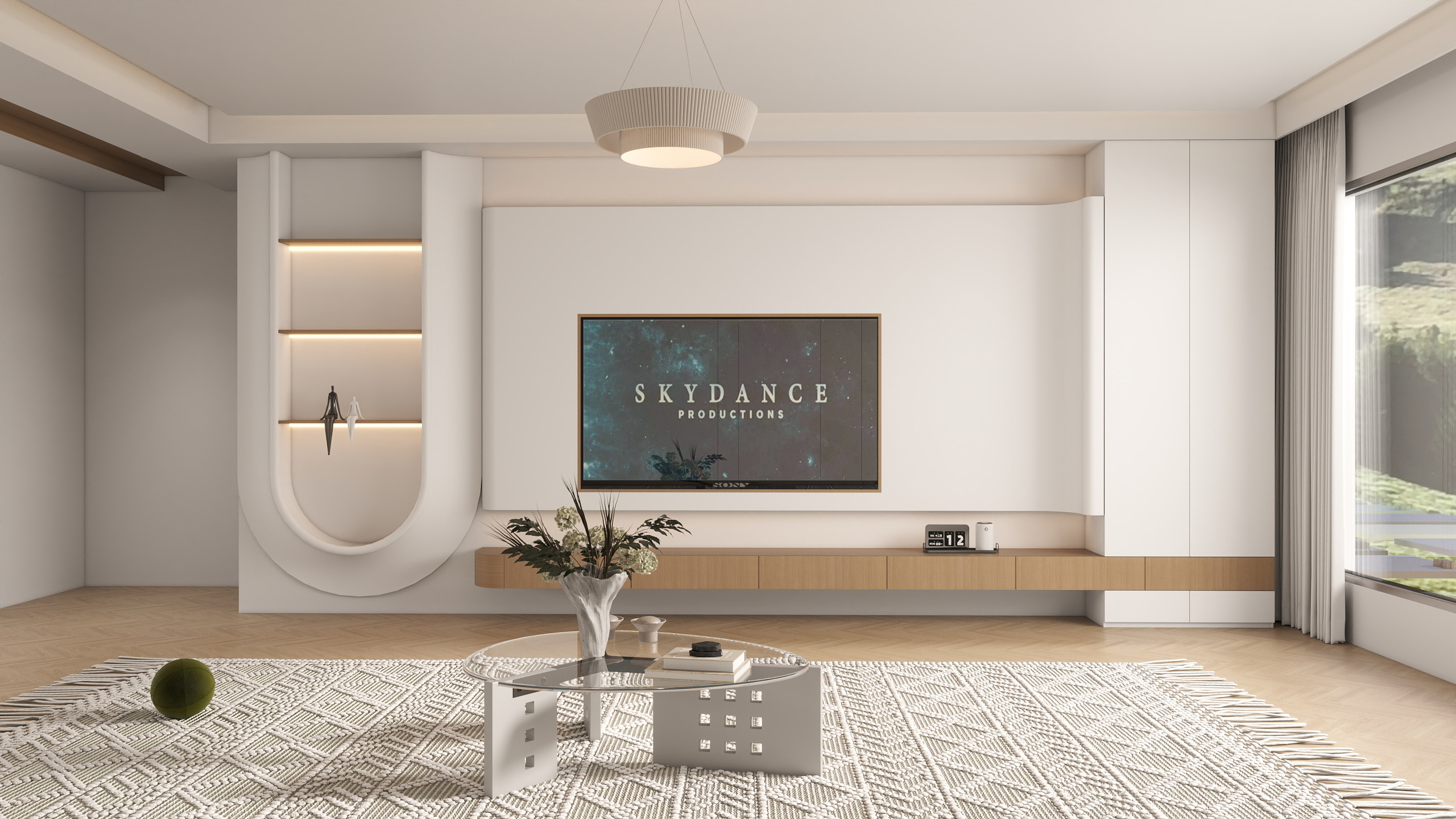 辛集资深小白-原木奶油风-装修设计方案