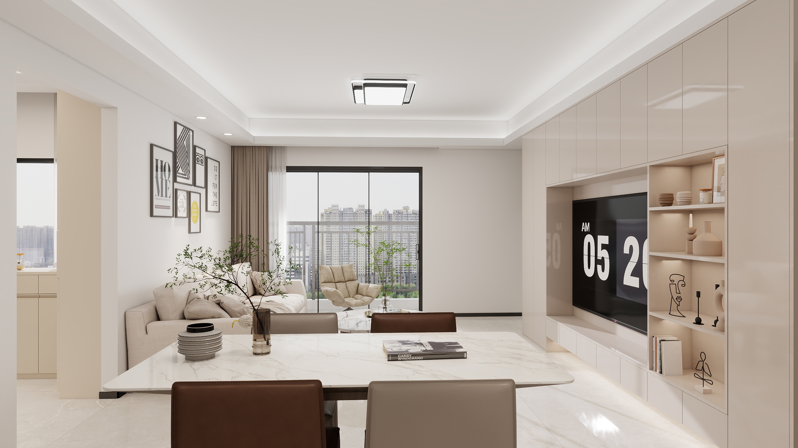 丶Taurus-金港华庭现代简约79㎡3室-装修设计方案