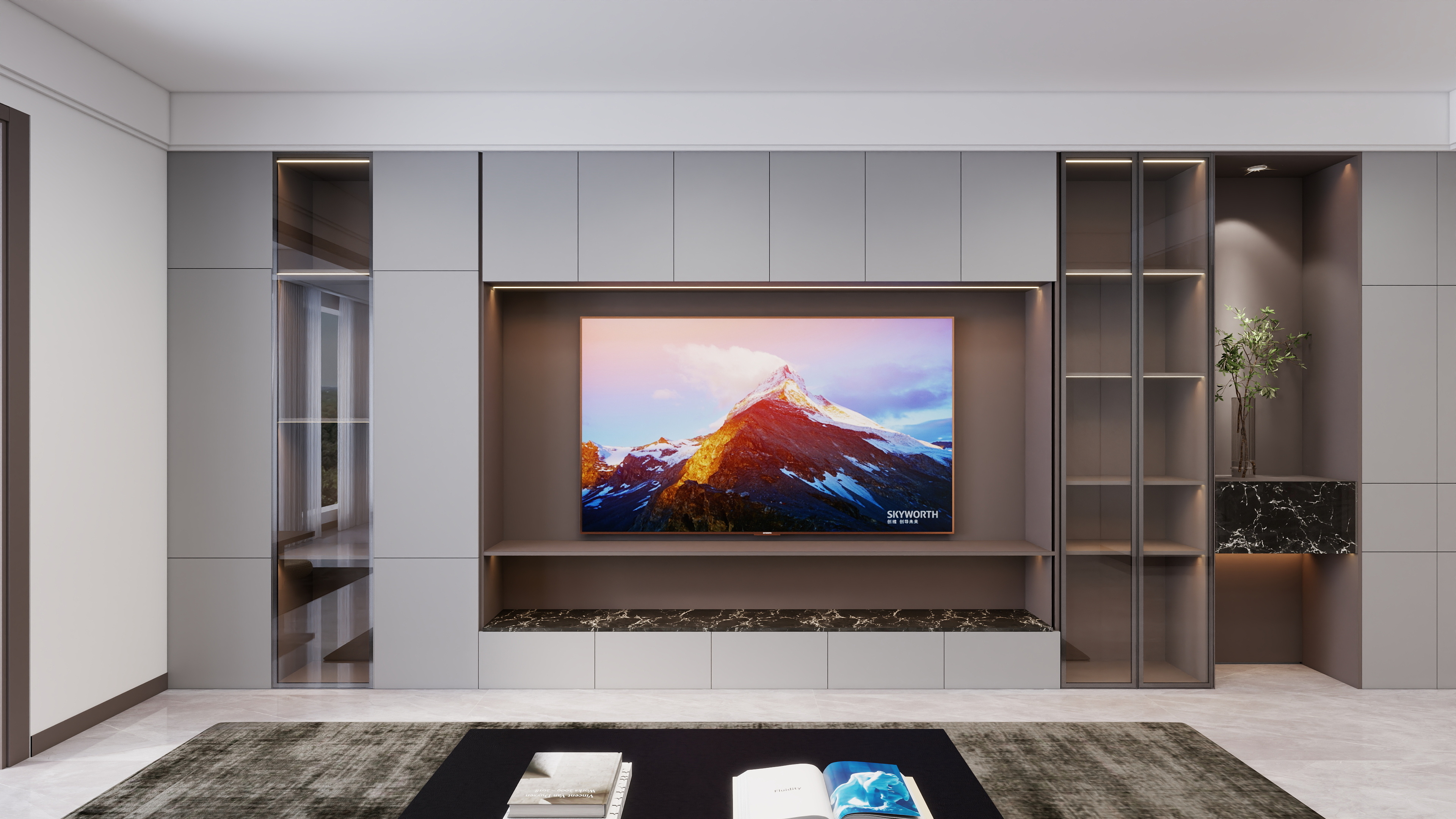 十字卡-3月177三室-装修设计方案