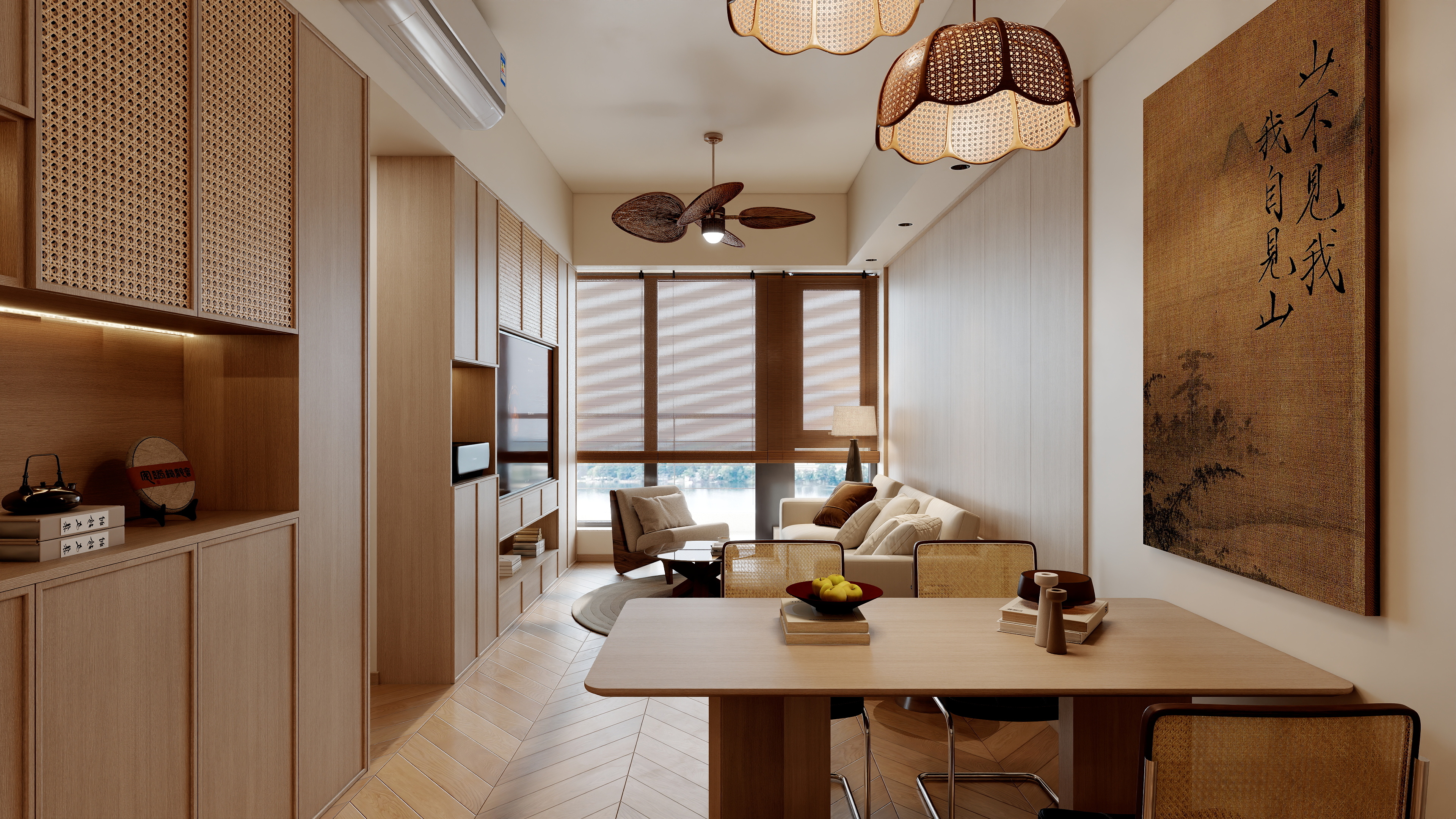 装修设计帮-103㎡3室装修效果图