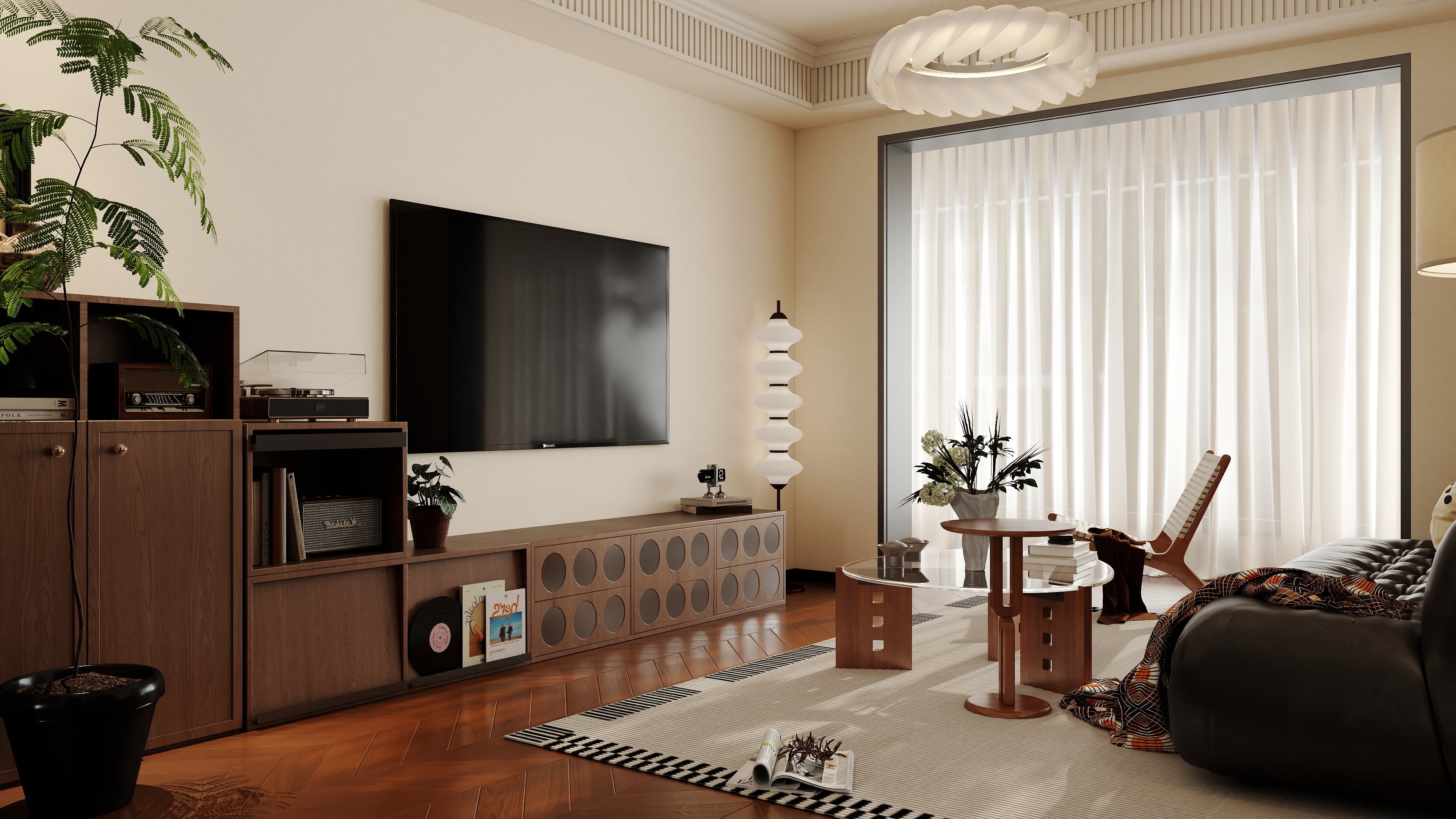 设计曾曾-中古风-装修设计方案