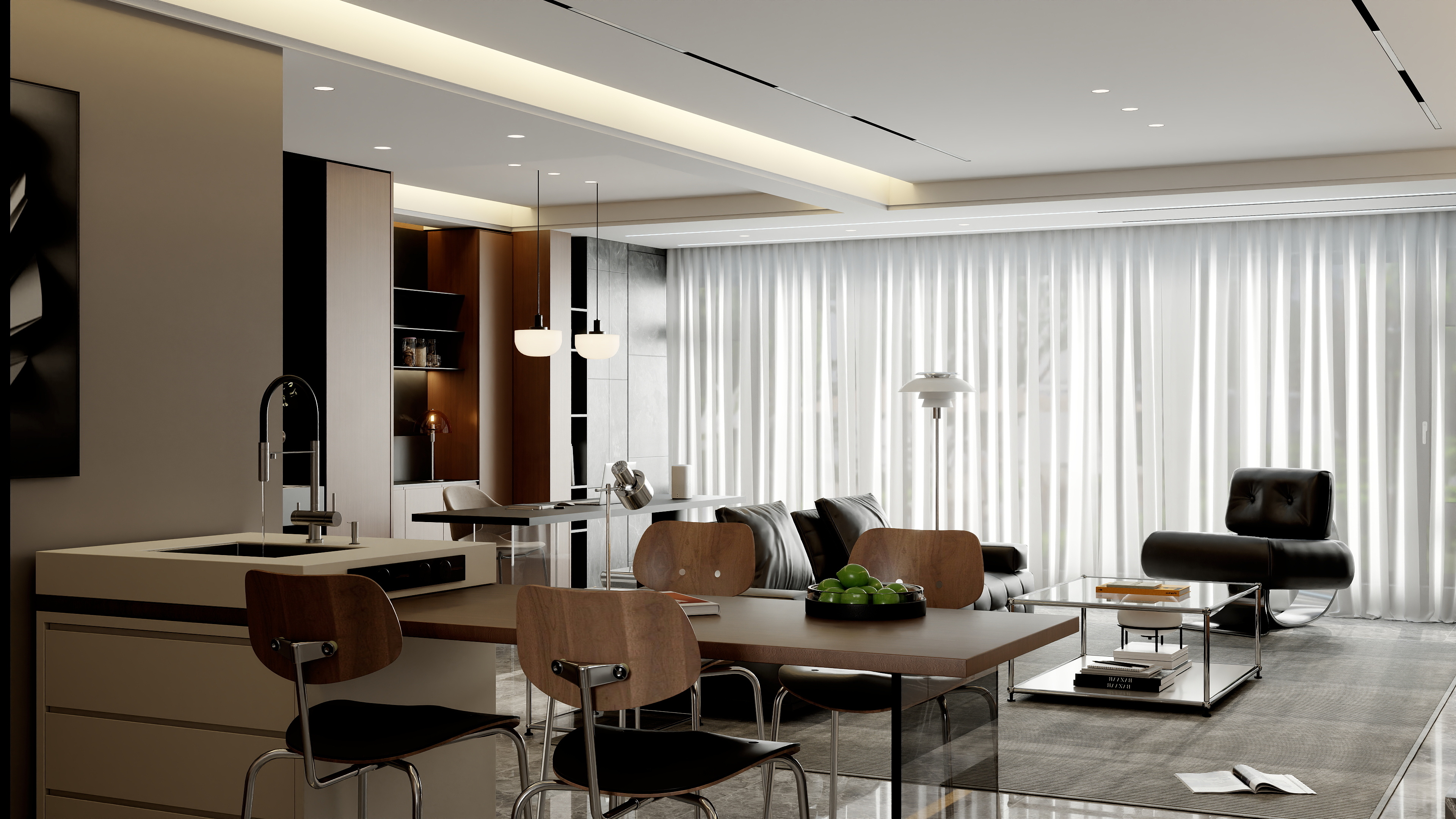 A-昭阳-意式风格-装修设计方案