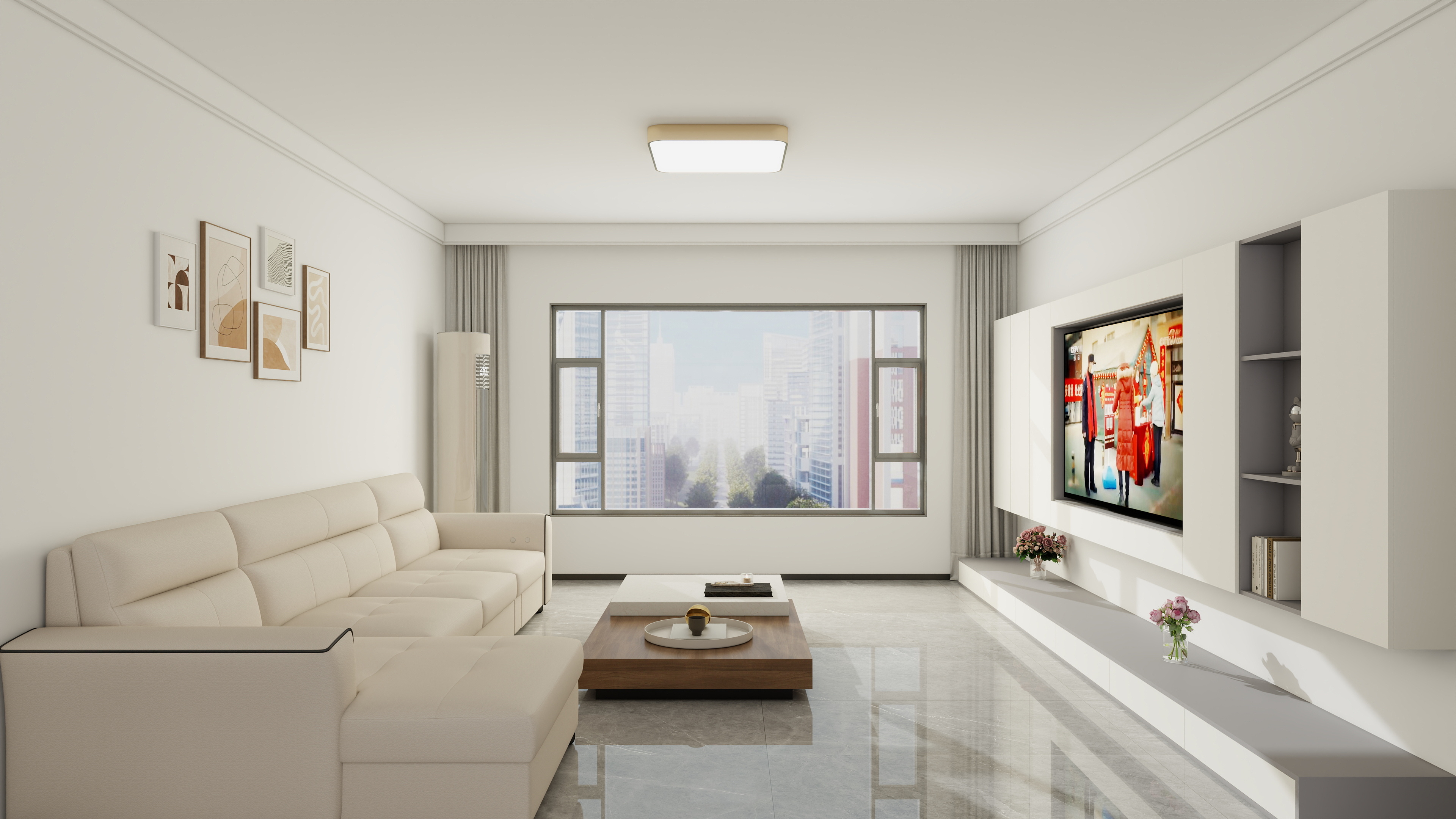 源空间SourceSpaces-现代简约(狂省版) 中隆国际嘉熙中心142㎡3室-装修设计方案