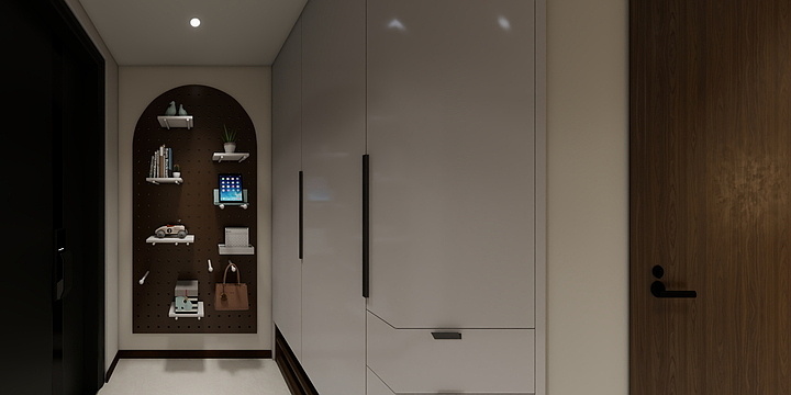 济南装修小刘-2025济高海棠郡（3-轻混胡桃木门）-装修设计方案
