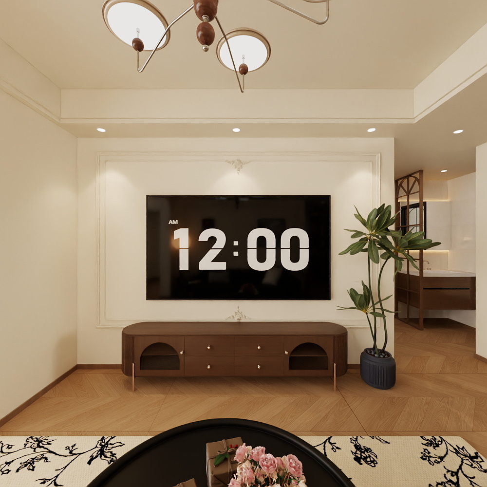 DP视觉表现-吾悦114㎡4室装修效果图