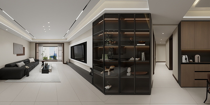 启新装饰公司-滨江阳光27-2-2-2雅居-装修设计方案