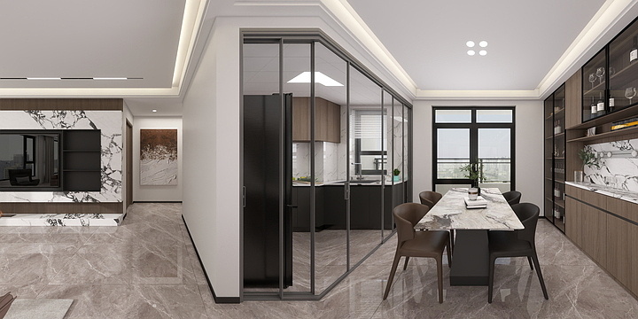 Anju设计-意式风格案例-装修设计方案