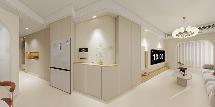 梦阁全案设计-碧桂园云庭李总雅居效果图-装修设计方案