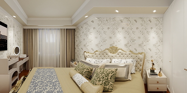 春晓之梦-北欧奶油风格设计方案-装修设计方案