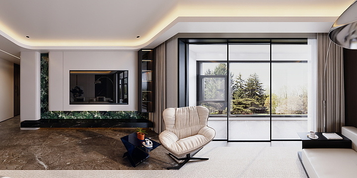 芝芝.-九江李总雅居-装修设计方案