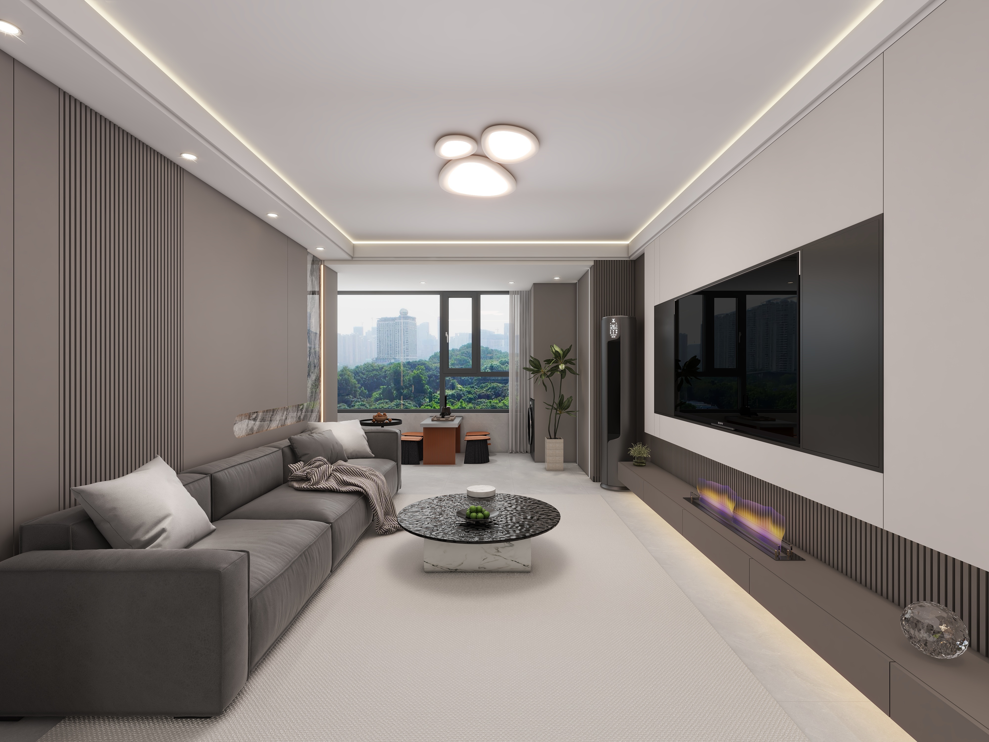 设计师同乐-现代简约102㎡3室-装修设计方案