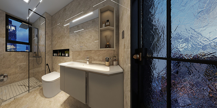 惠东惠达卫浴-厚园欢乐岛35栋别墅黄总-装修设计方案