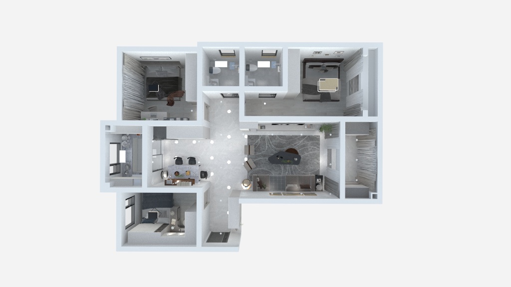 smileycwq-状元府7单元401-装修设计方案