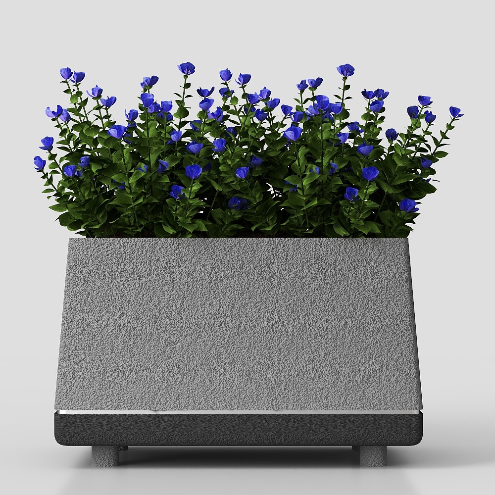 户外花箱3D模型