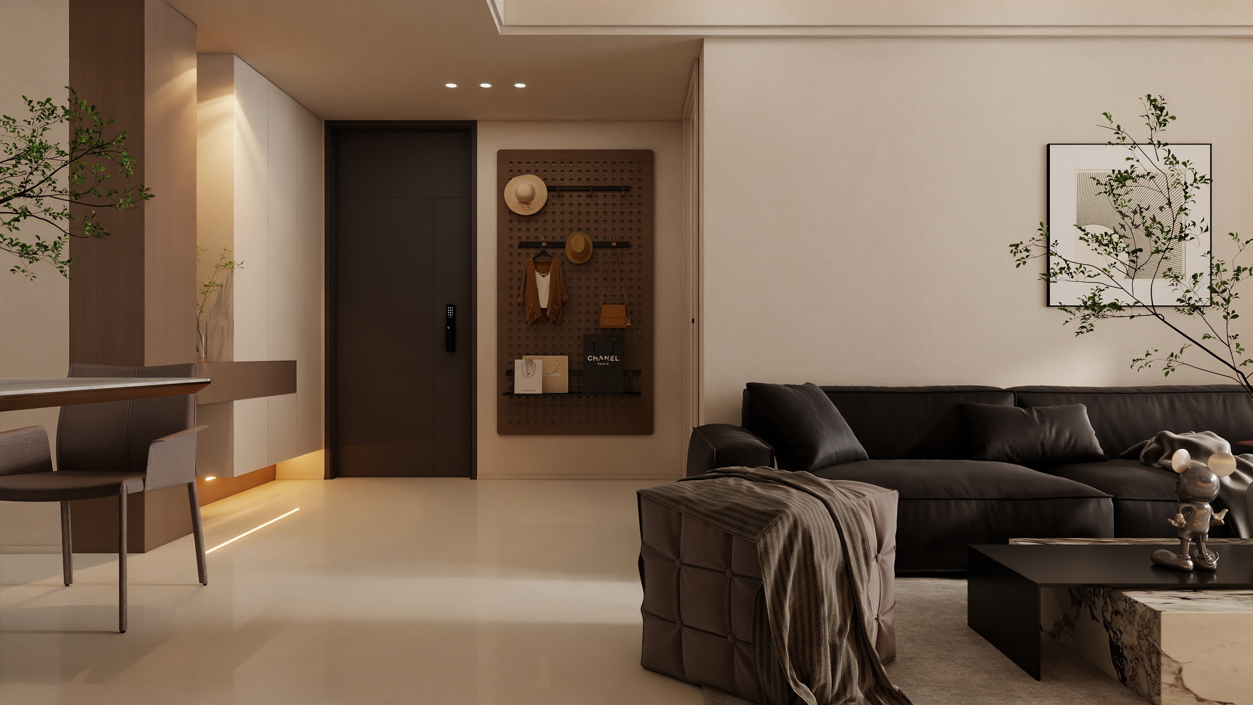 WGG小朋友-114㎡4室装修效果图