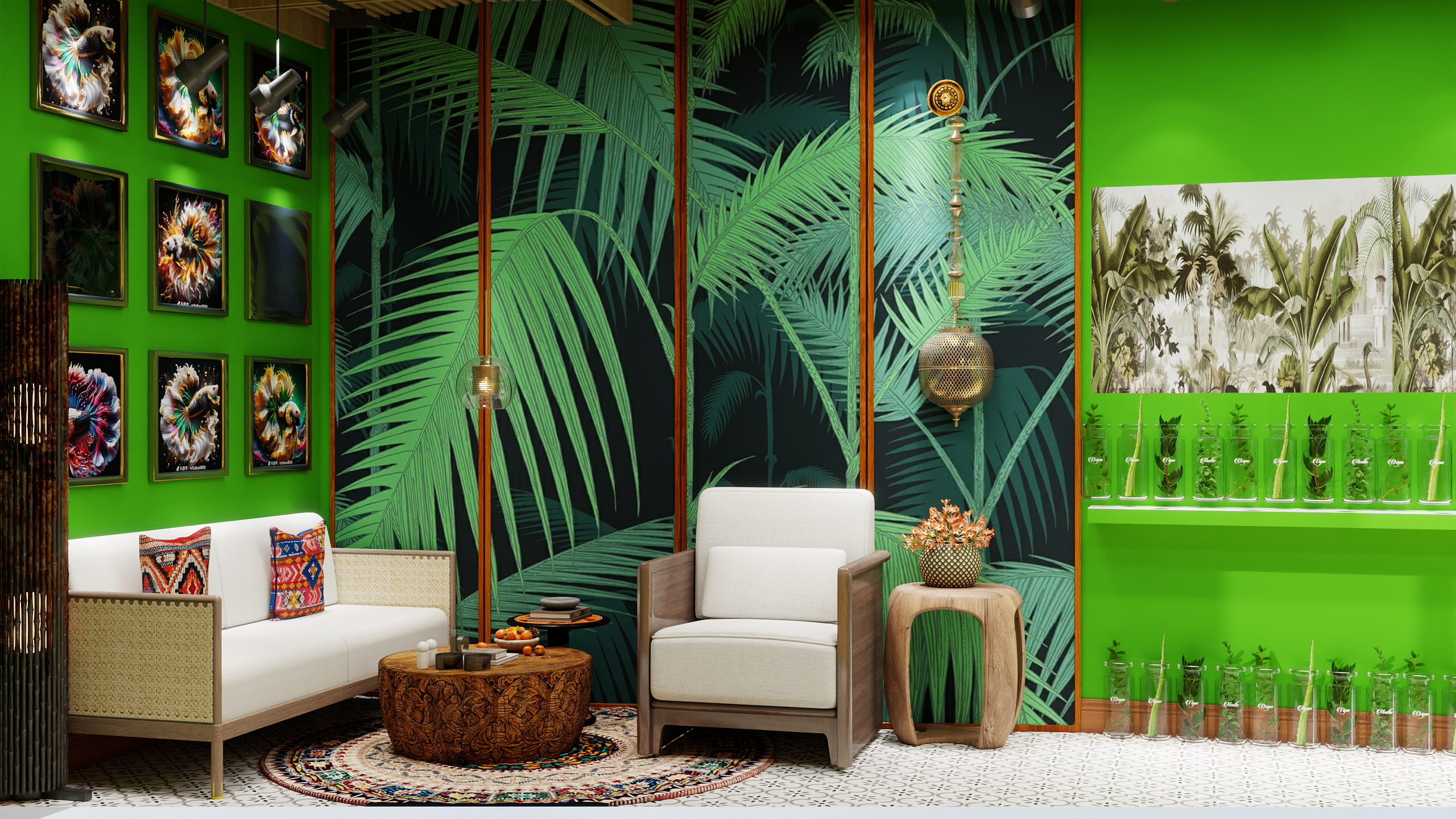 LAIAN李安-斗鱼馆空间设计-装修设计方案