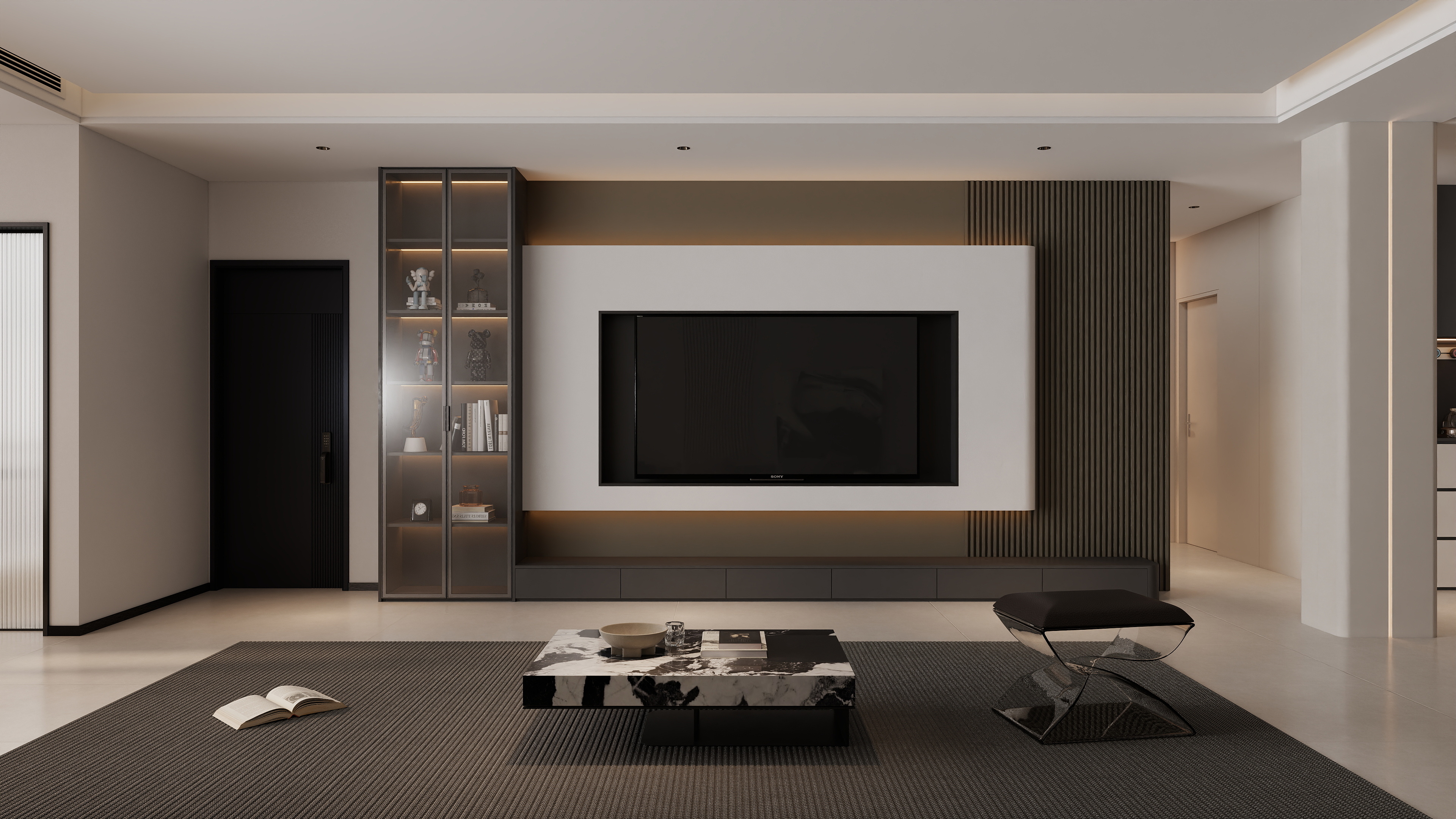 鲁大师-空間設計V-现代意式-自建房-装修设计方案