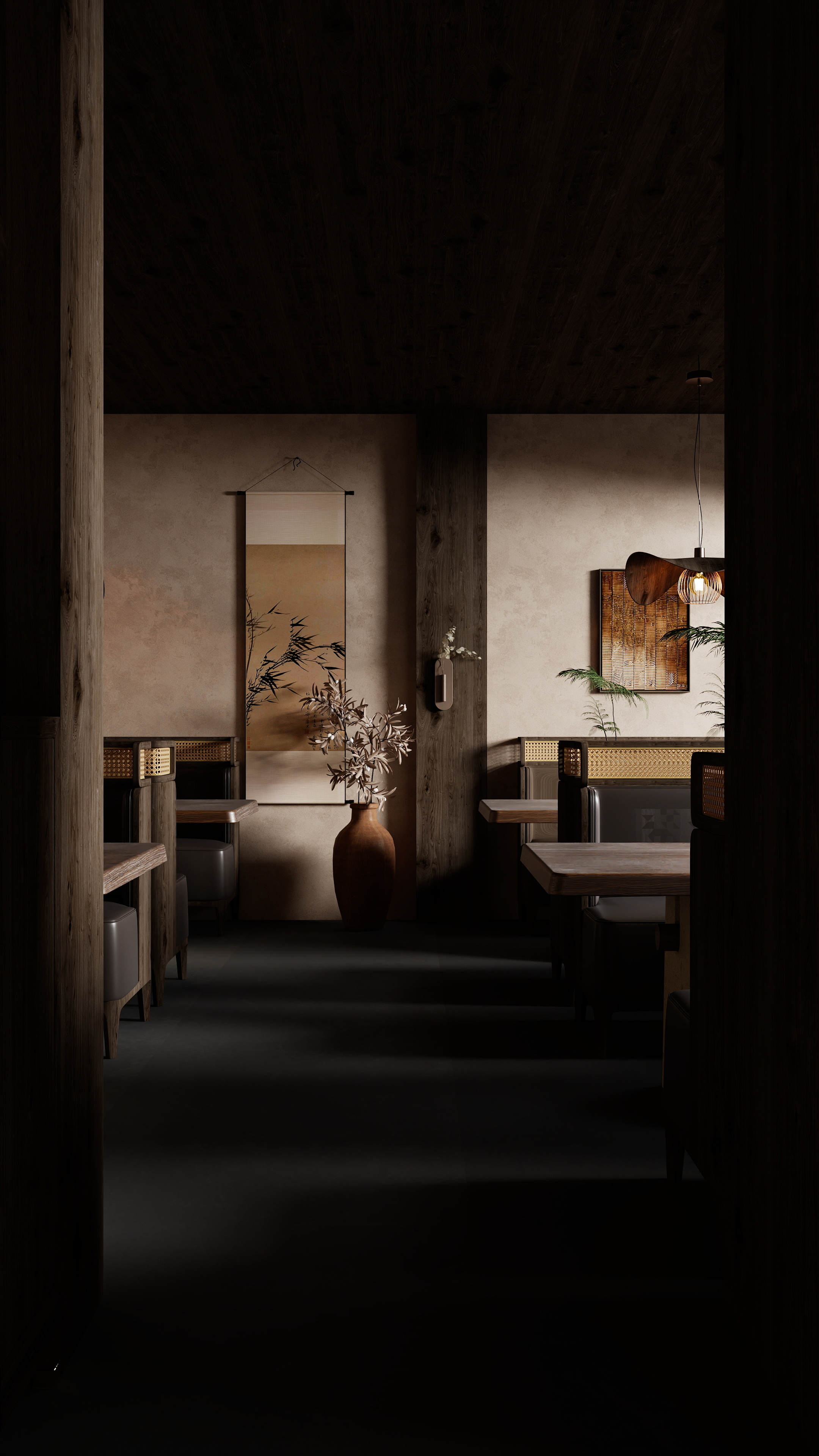 宇辰装饰.小孟-云化透境茶餐厅-装修设计方案