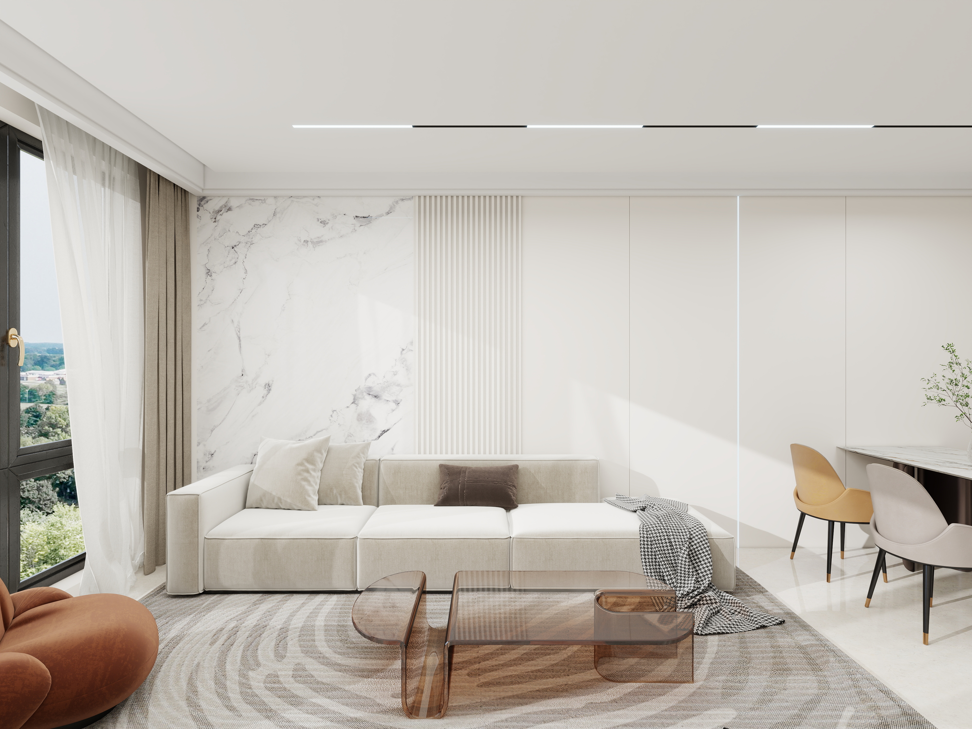 郑怀亮-华明时代品格85㎡2室-装修设计方案