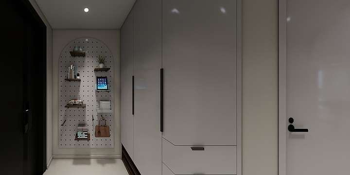 济南装修小刘-2025济高海棠郡（4-轻混白色木门）-装修设计方案