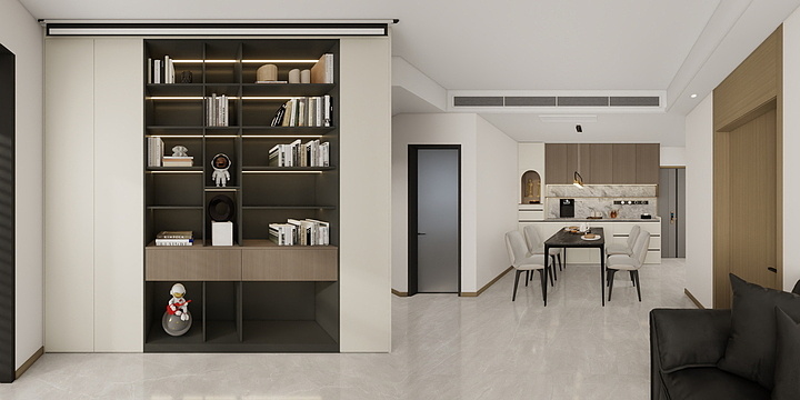 南阳尚层全屋定制--79㎡3室-装修设计方案