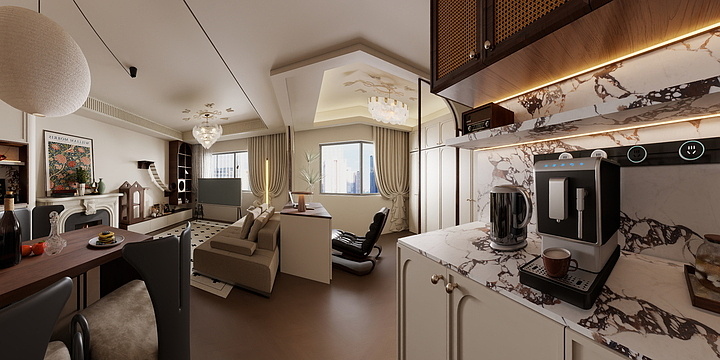 Meixuan8-法式风格-装修设计方案