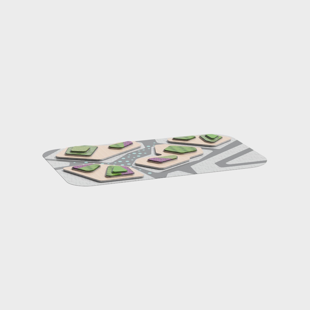 现代公园景观3D模型