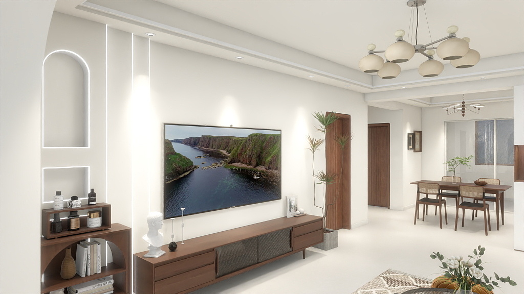 龙合装饰-118㎡3室-装修设计方案