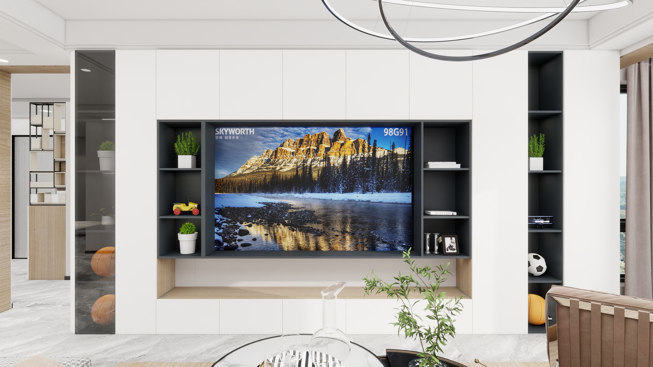 一贰设计-贵清润苑103㎡4室-装修设计方案