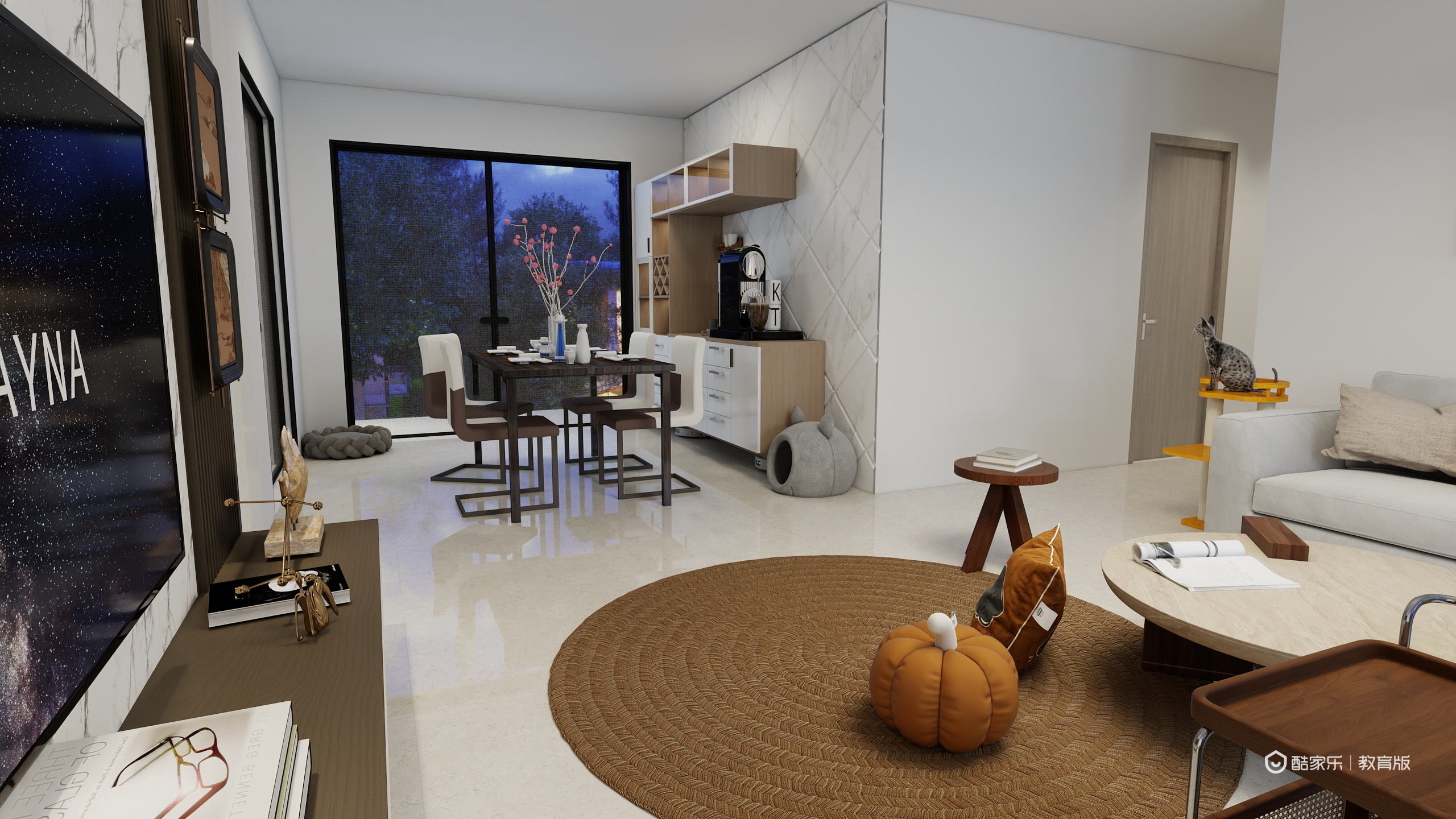 古美珍-顺德职业技术学院-古美珍装修效果图