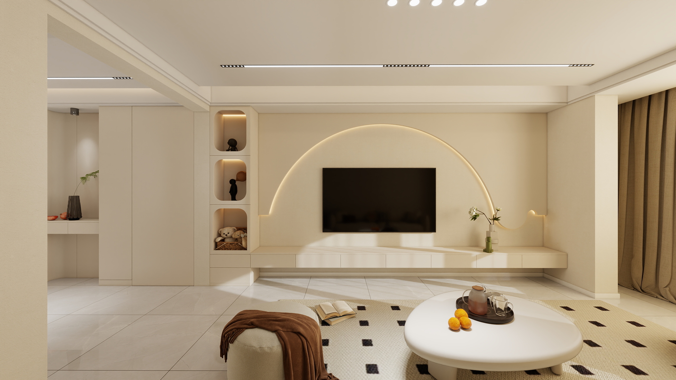 定制两年半-122㎡2室-装修设计方案