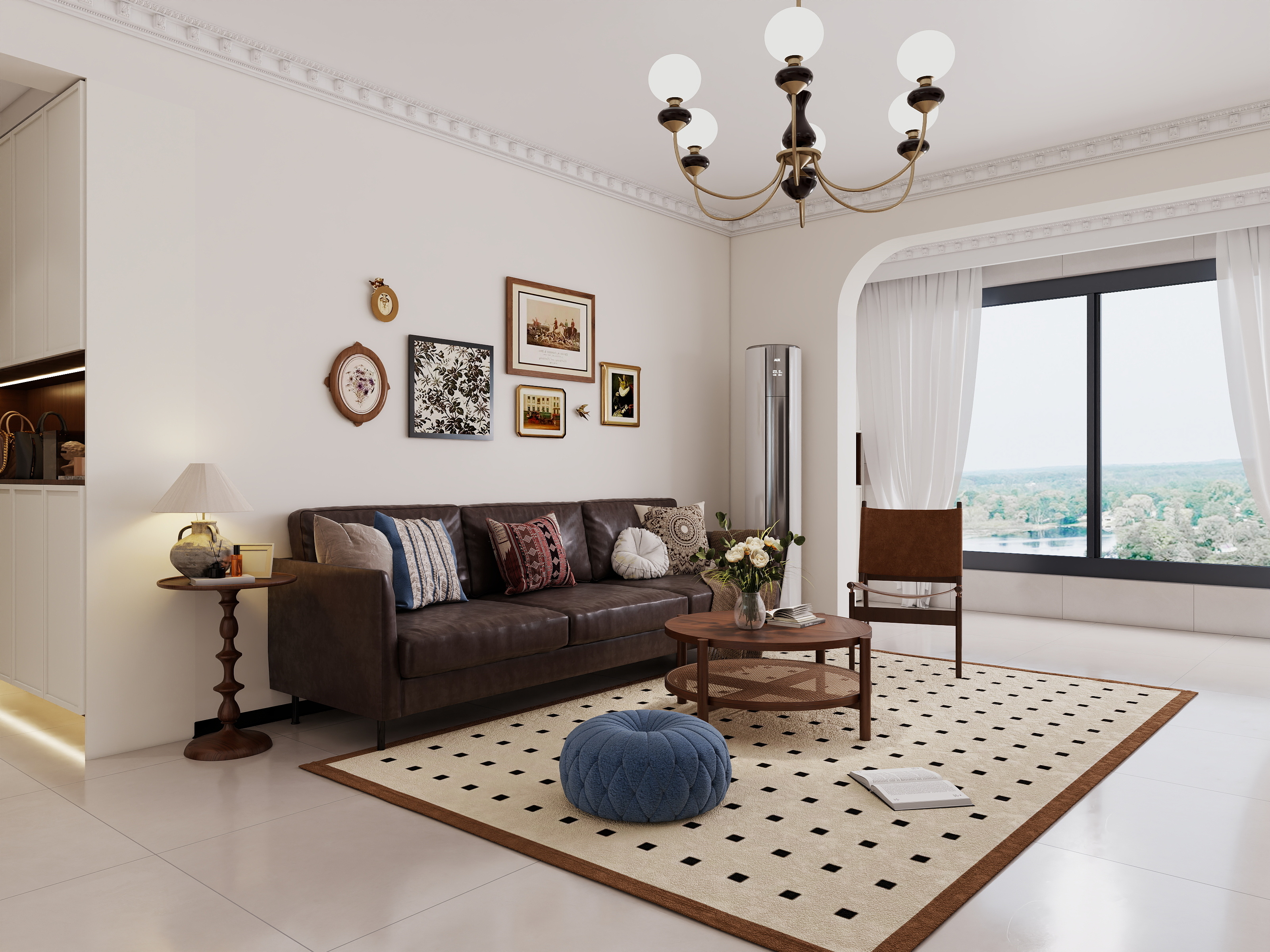 焯好运-133㎡4室装修效果图