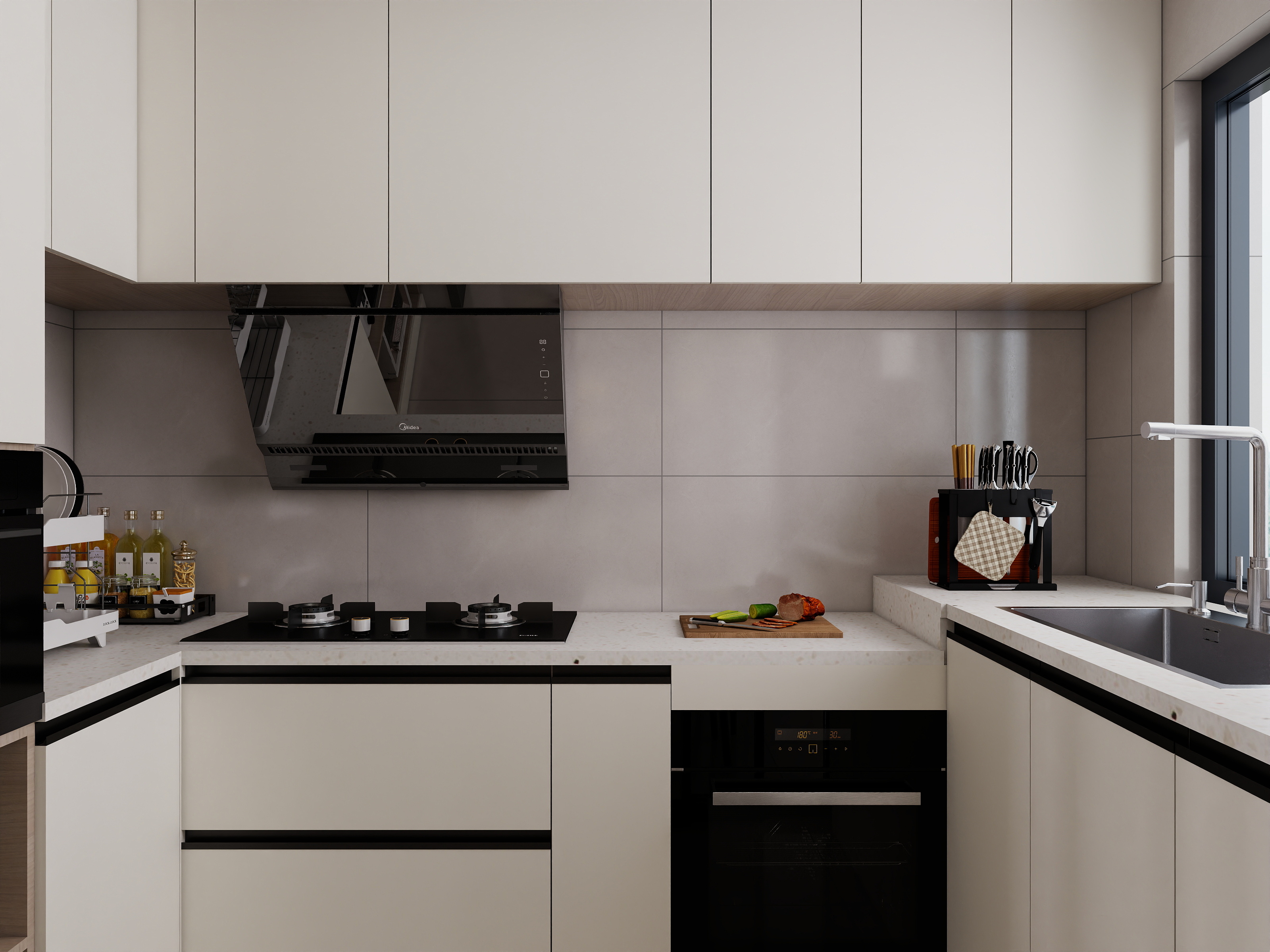 焯好运-133㎡4室装修效果图