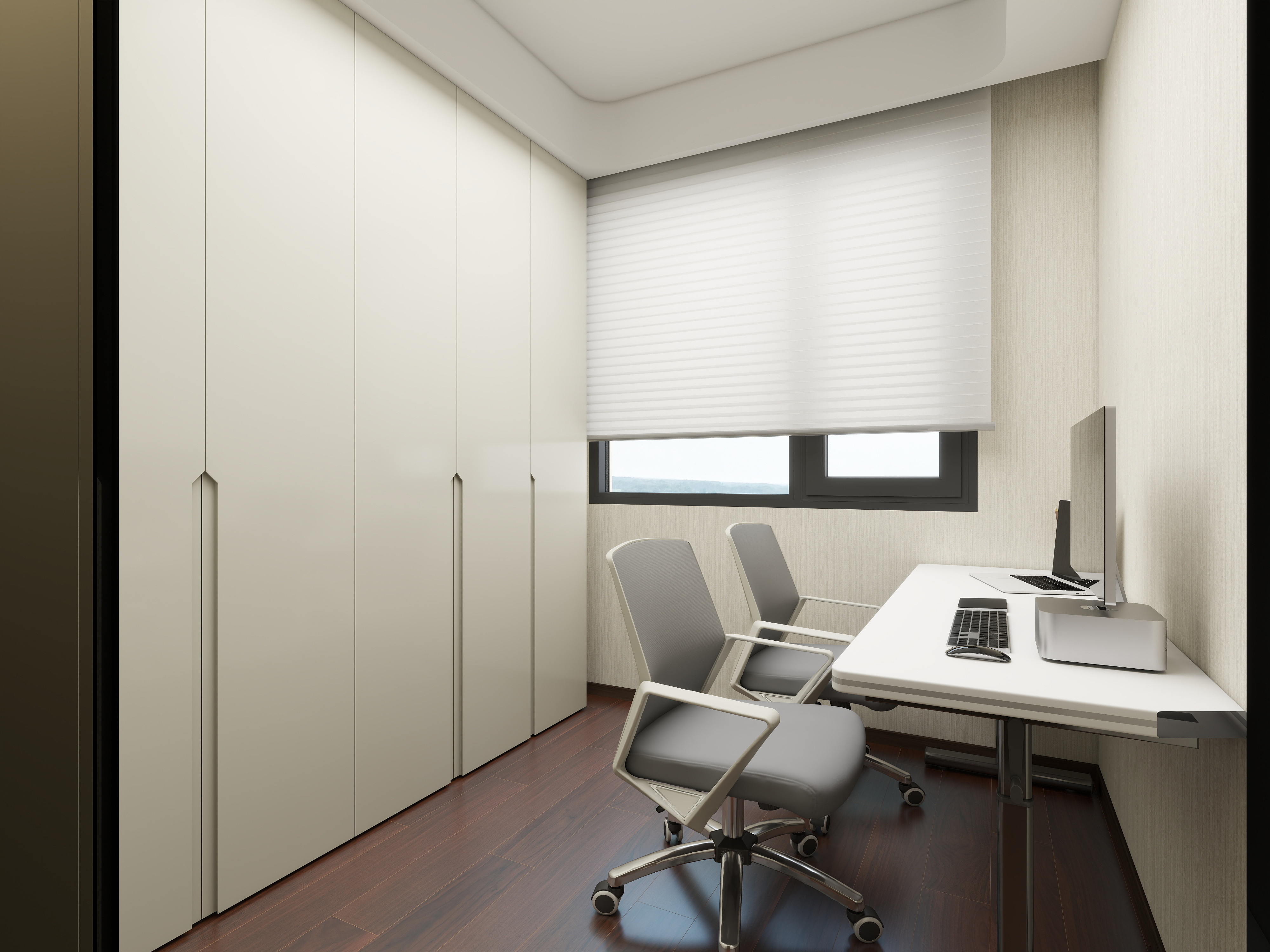 知现在77-144㎡4室装修效果图