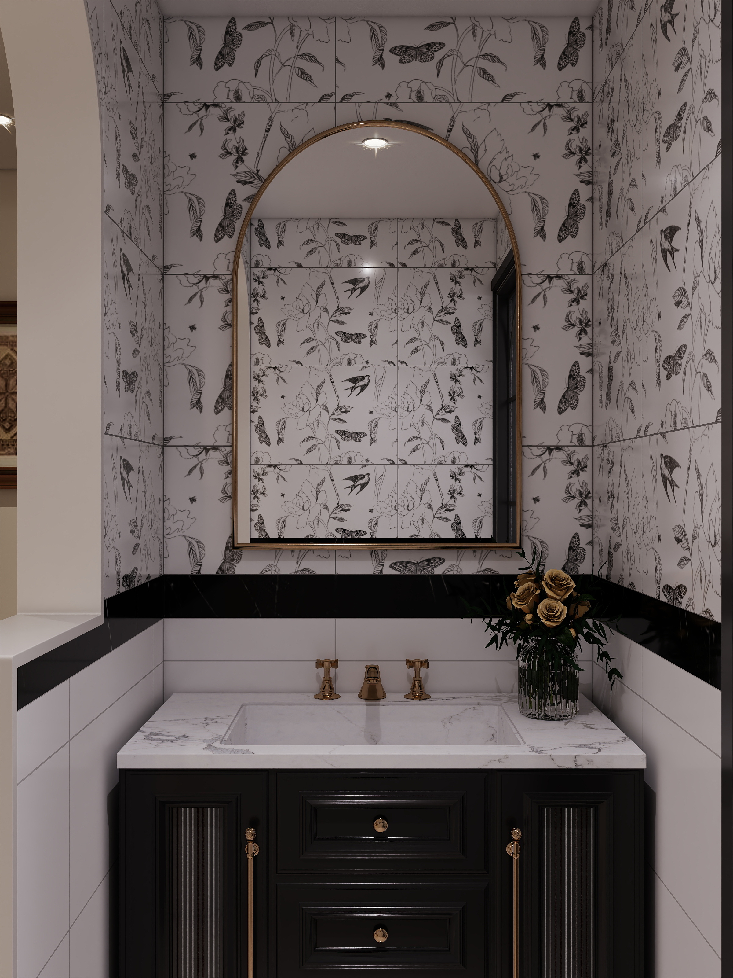 焯好运-133㎡4室装修效果图