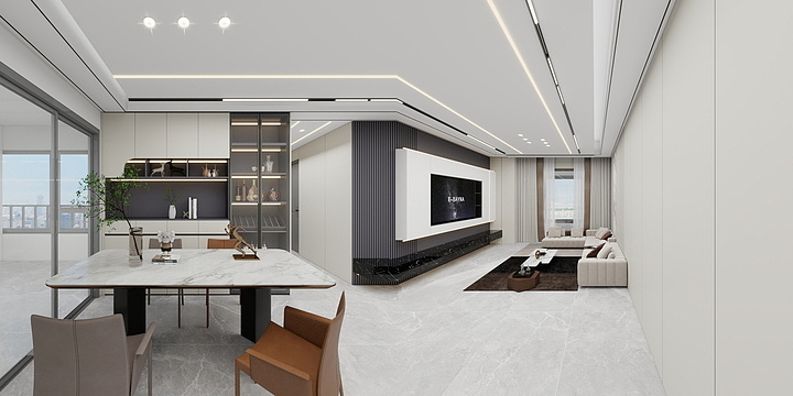 专业高端定制-雅桃家园3栋3101-装修设计方案