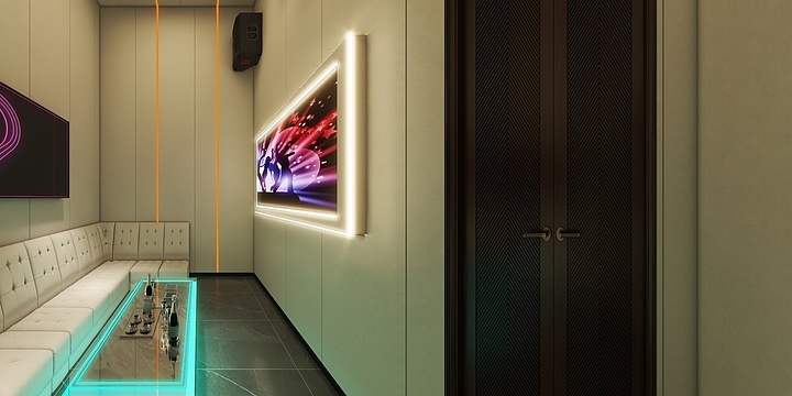 李小绿设计工作室-KTV设计（郑州）8888-装修设计方案