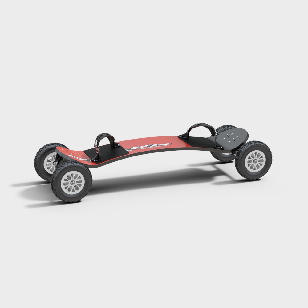 滑板车3D模型